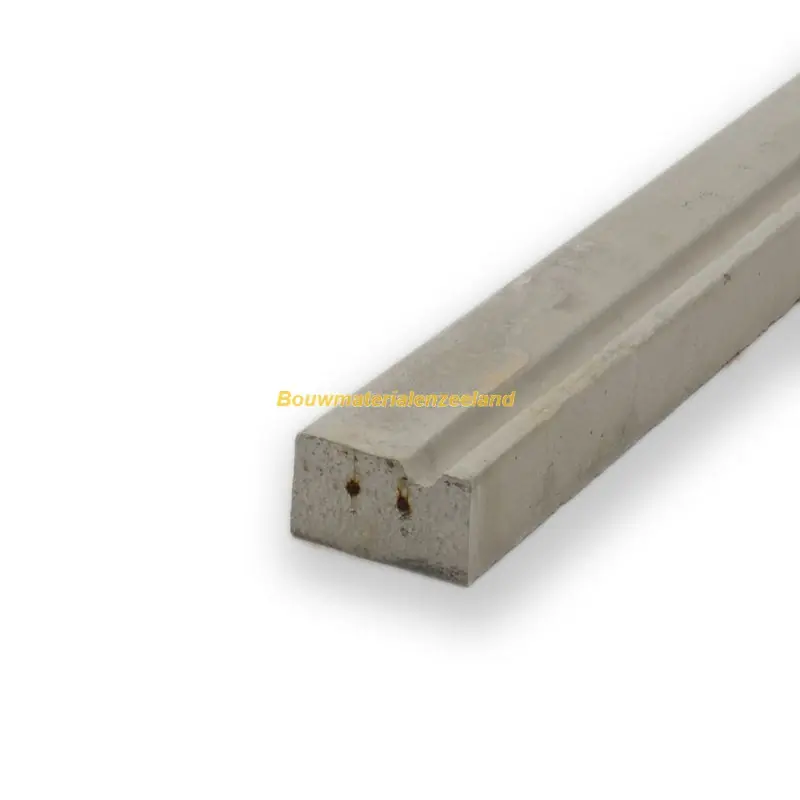 Betonlatei 3600x100x114mm voorgespannen met waterhol
