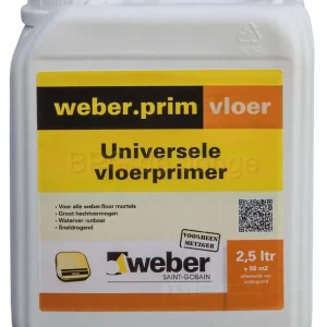 Weber Prim vloer vloerprimer can 2,5 ltr