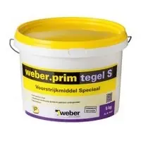 Weber Prim tegel S niet poreuze ondergrond emmer 5 kg