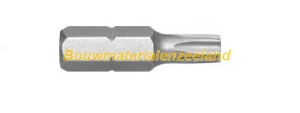 Schroefbit TORX Insert bit TX27 lengte=25mm, 2 op kaart ( ST1141-0227 )