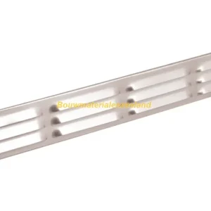 Aluminium schoepenrooster 500x65mm