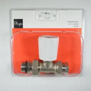 Rad kraan open-dicht re 1/2 inch Plieger label rd