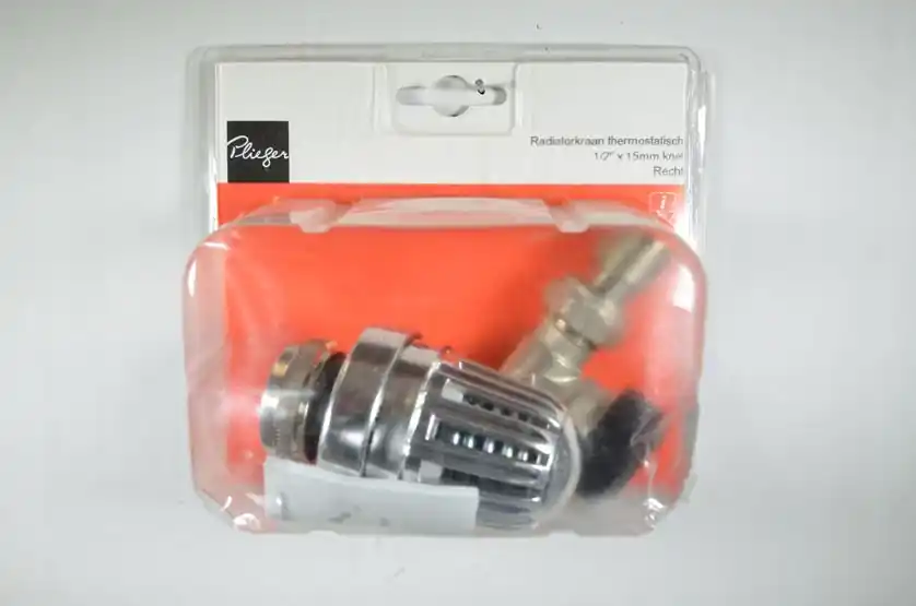 Therm rad kraan re 1/2 inch chroom Plieger label rd