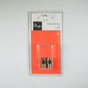 Ontluchtingskraan 1/8 inch bu Plieger label rd 2st