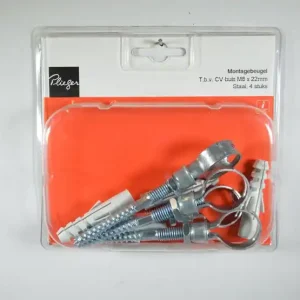 Muurbeugel 8x1/2 inch 22mmm Plieger label rd 4st