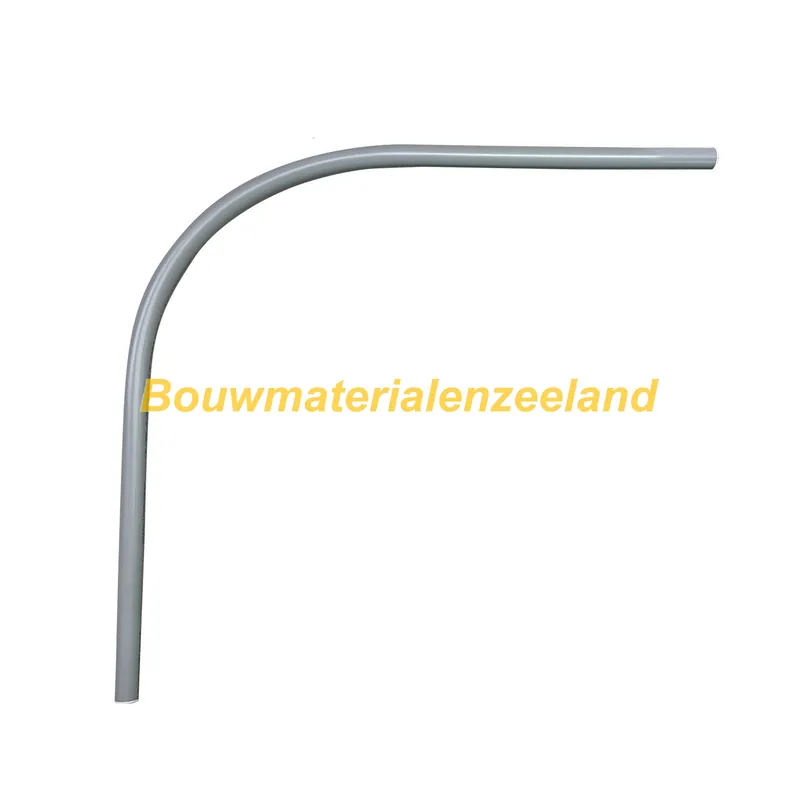 Pvc invoerbocht 50 mm 120 cm grijs