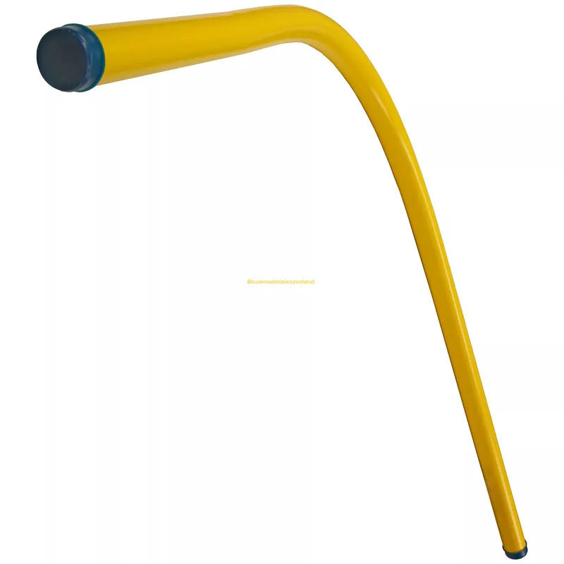 Pvc doorvoerbocht 63mm geel 120 cm