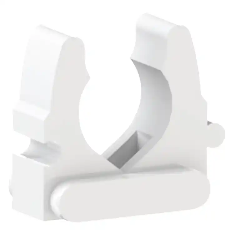 QL klembeugel 16-22mm pvc wit 10 st.