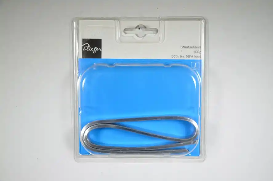 Staafsoldeer 50/50 140gr. Plieger label bl
