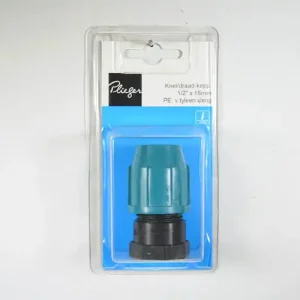 Tyleen overg.kopp 16mmx1/2 inch bi Plieger label bl