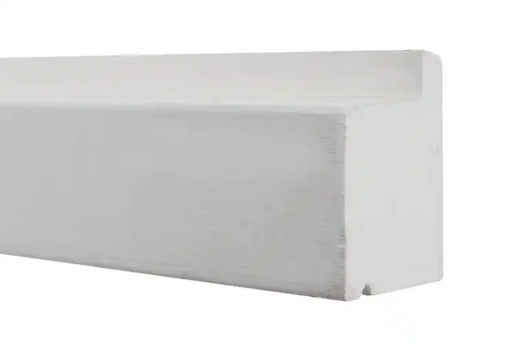 Raamhout geprofileerd Dubbel Glas 54x80 hardhout gegrond lang 295 cm onderdorpel recht