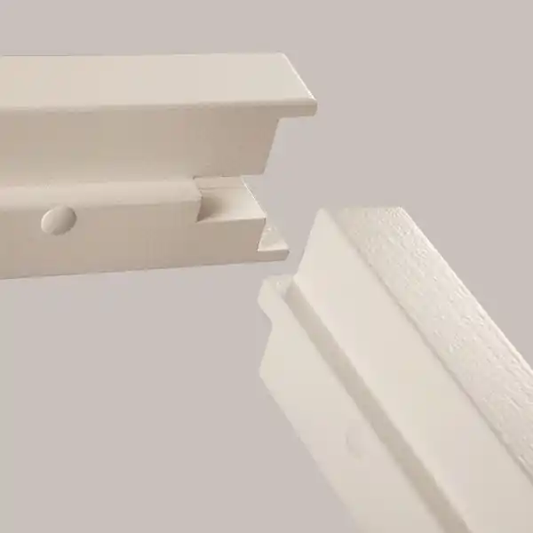 Montagekozijn stomp hardhout gegrond 56x115 hoog 231,5 cm