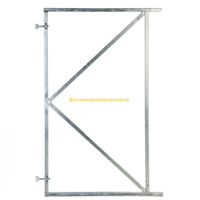ijzeren deurframe H155 x B140 cm zonder slot