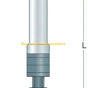 Spindel tbv schijffrees (258-8)