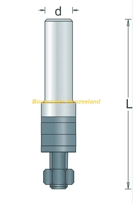 Spindel tbv schijffrees (258-8)