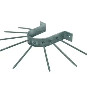 Anti klimbeugel b=105mm. 39x5.0 thermisch verzinkt ge-etiketeerd