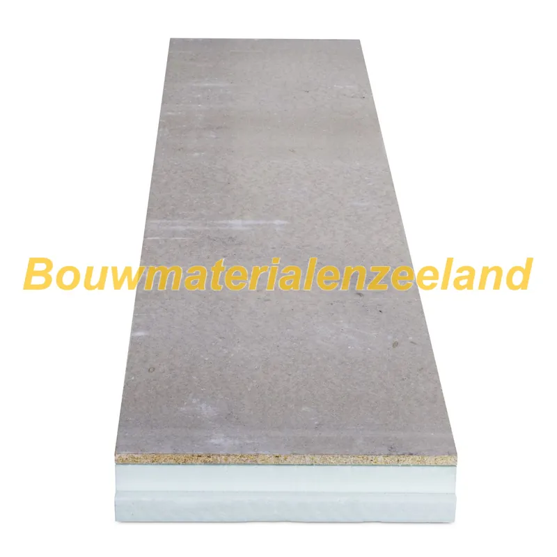 Kantplank 10 mm + 30 mm XPS grijs 1250x200 mm