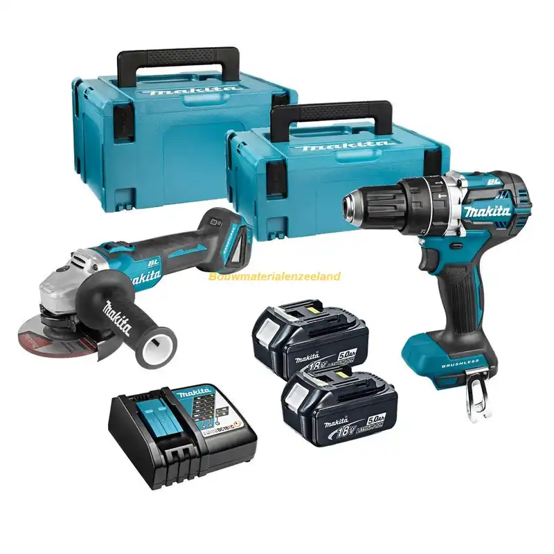 18 V Combiset boren, schroeven en slijpen DLX2190TJ1