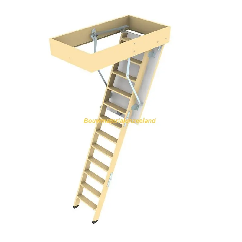 Novoferm vlieringtrap 3-delig hout 60x110 cm H = 260 cm