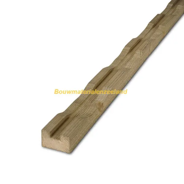 Vuren wolma ventilatielat 22x50 mm 450 cm
