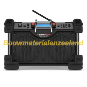PerfectPro Rockhart XL Werkradio FM DAB+ Bluetooth USB (oplader) oplaadbaar IP44