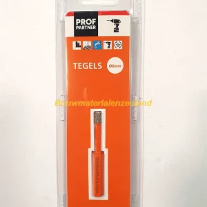 ProfPartner tegelboor droog 6mm zeskant voor (accu)boor droog