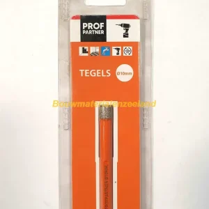 ProfPartner tegelboor droog 10mm zeskant voor (accu)boor droog