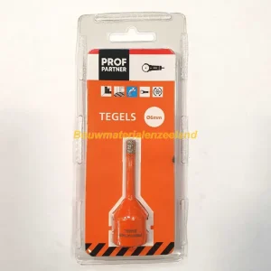 ProfPartner tegelboor droog 6mm M14 aansluiting voor haakse slijper