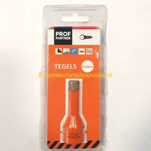 ProfPartner tegelboor droog 12mm M14 aansluiting voor haakse slijper