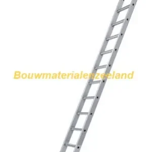 Magazijnladder met traptreden 1x11