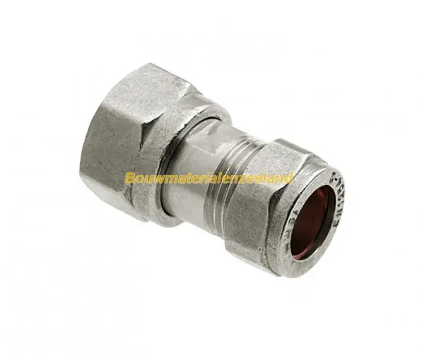 BONFIX chroom gaskoppeling m24 x 15 mm