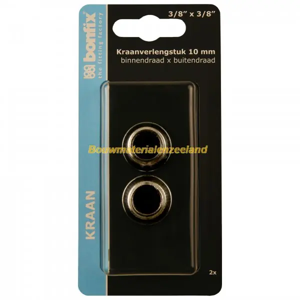 BONFIX Blister kraanverlengstuk 3/8bi x 3/8bu 25mm 2st