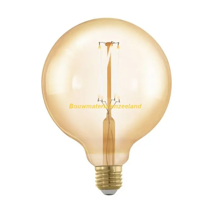 EGLO ledfilamentlamp amber G125 E27 4W