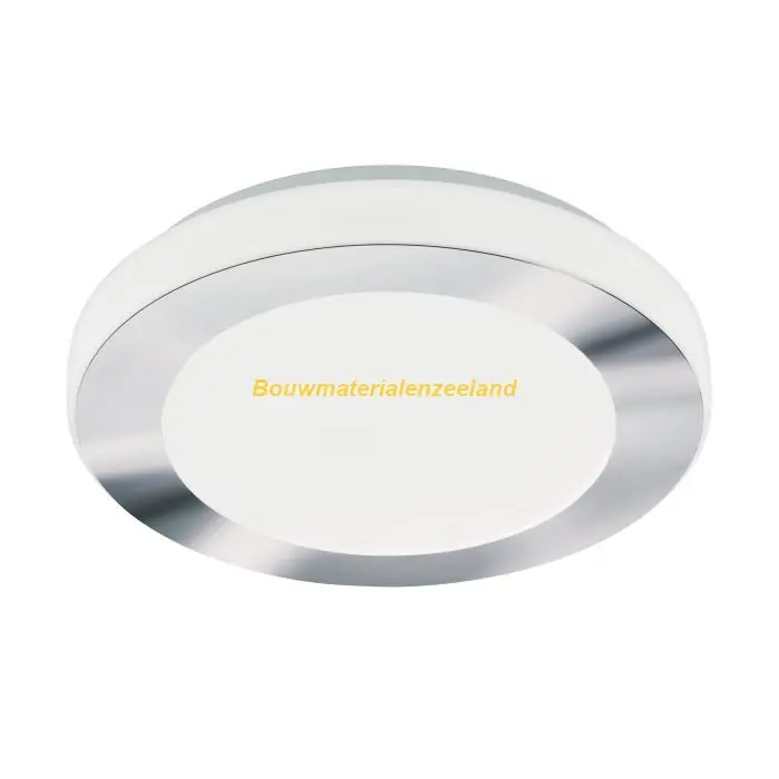 EGLO LED Plafondlamp CARPI chroom/wit