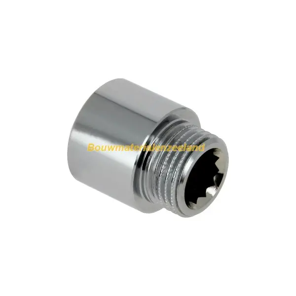 BONFIX Kraanverlengstuk 1/2 inch x25 mm chroom
