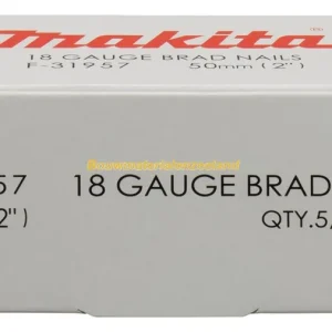 Makita Brad 50mm 1,0x1,2mm 5000 stuks