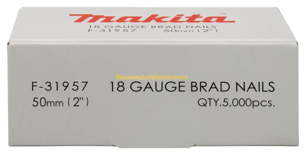 Makita Brad 50mm 1,0x1,2mm 5000 stuks