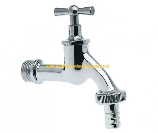 BONFIX tapkraan met slangkoppeling 1/2 inch buiten