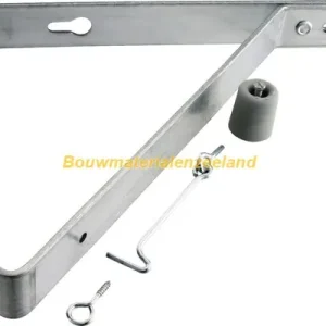 Deurvanger haaks + bevestigings materiaal FV