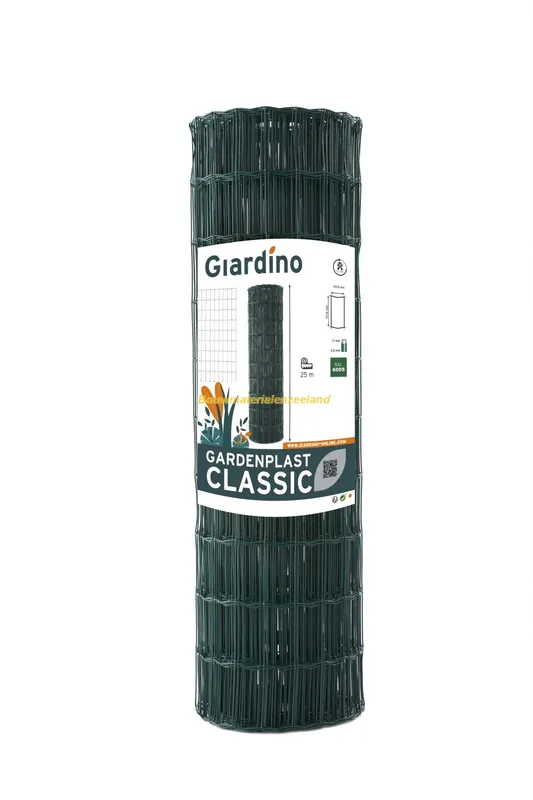 Gardenplast gaas Classic 81cm x 10m RAL 6005 groen