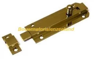 Profielschuif vlak 35x80mm messing
