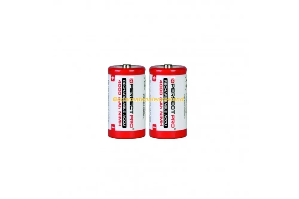 PerfectPro Batterij C NiMH 4000 mAh set 2 st