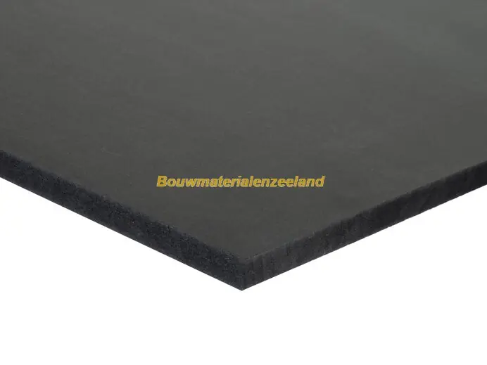 MDF Zwart 122x305x18 mm dik D&D