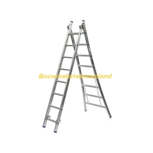 Reformladder SuperPRO uitgebogen bomen - 2x9 sporten