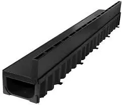 Aco Hexa Slotline 2,0 zwart 100 cm incl 2 opzet elementen 319555
