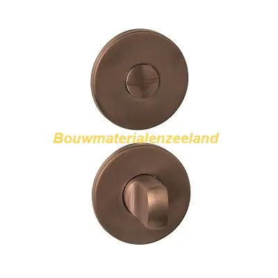 WC-sluiting verdekt ?52x6mm met stift 6-8mm PVD brons