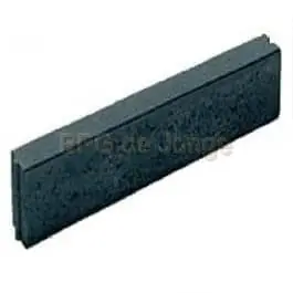 Opsluitband 10x35x100 cm hd antraciet