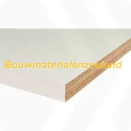 Okoume 122x250x25mm wit 10 jr garant FSC Mix 70%