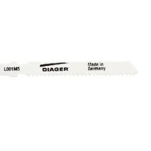 Diager® decoupeerzaagblad 5 stuks staal