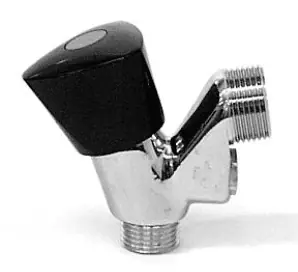 Wasmachine stopkraan met beluchter ½”x¾”